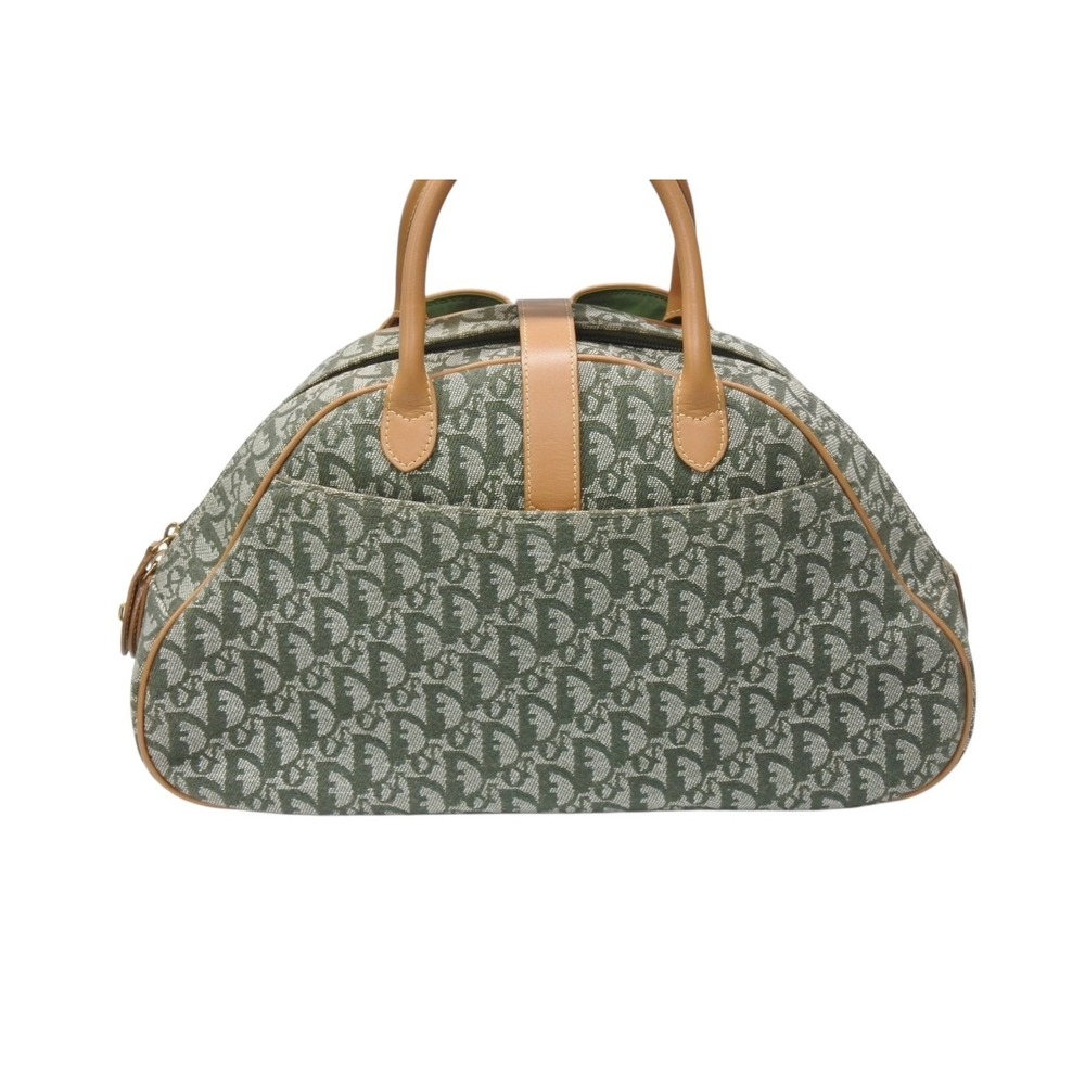 Dior Khaki Saddle Trotter Bag Double Christian - Picture 3 of 9